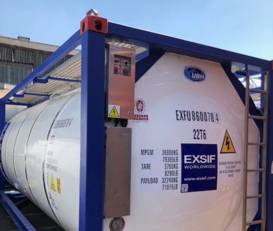 Electrically Heated Tank Containers