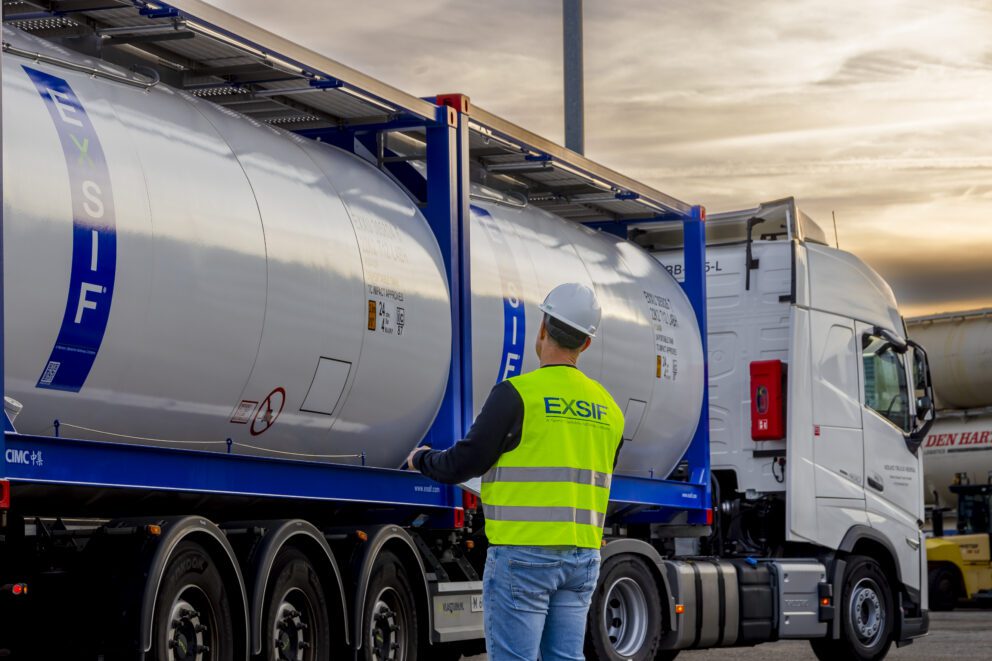 ISO tank container for specialty chemical transport — EXSIF Worldwide